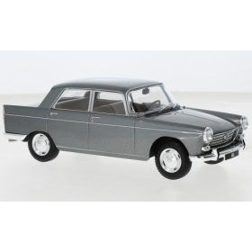   WhiteBox 261639 Peugeot 404 metálszürke, 1960 (1:24) (WB124160)