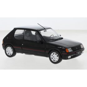   WhiteBox 261640 Peugeot 205 GTI fekete, 1988 (1:24) (WB124161)