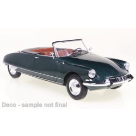   WhiteBox 263746 Citroen DS 19 Cabriolet metál sötétzöld, 1963 (1:24) (WB124180)