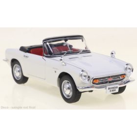 WhiteBox 263750 Honda S800 fehér, 1966 (1:24) (WB124184-O)