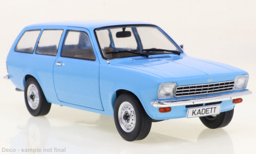 WhiteBox 264746 Opel Kadett C Caravan világoskék, 1973 (1:24) (WB124192-O)