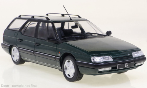 WhiteBox 264748 Citroen XM Break metál sötétzöld, 1991 (1:24) (WB124194)