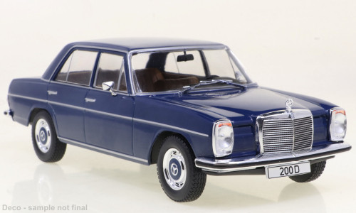 WhiteBox 264749 Mercedes-Benz 200 D (W115) sötétkék, 1968 (1:24) (WB124195)