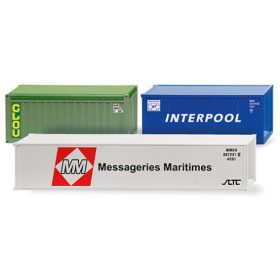   Wiking 001824 Rakomány: Konténer-készlet II., 3-részes (H0)