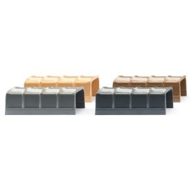   Wiking 001835 Kiegészítő ponyvák 50-es évekbeli teherautókhoz, 4 db (H0)