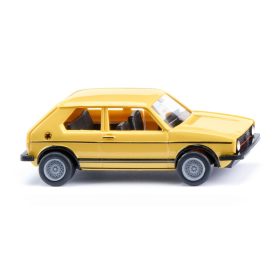   Wiking 004505 Volkswagen Golf II, metál színben - citromsárga (H0)
