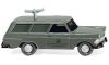 Wiking 007148 Opel Rekord P2 Caravan 1960, Fernmeldedienst (H0)