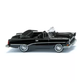 Wiking 008038 Opel Rekord P1 Cabrio - fekete (H0)