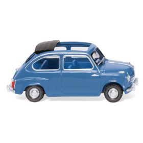 Wiking 009906 Fiat 600 1955, kék (H0)