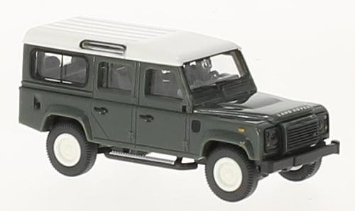 Wiking 010202 Land Rover Defender 110, zöld/fehér (H0)