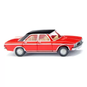   Wiking 012049 Audi 100 - közlekedésvörös/fekete tetővel (H0)