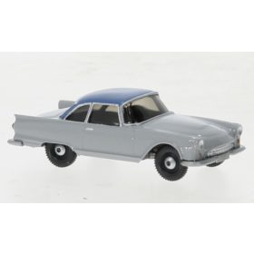   Wiking 012802 DKW 1000 Spezial Sportcoupe 1958, szürke/kék (H0)
