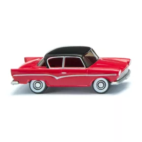   Wiking 018001 Borgward Arabella - piros, fekete tetővel (H0)