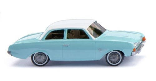 Wiking 020003 Ford 17M 1960, világoszöld/fehér tetővel (H0)