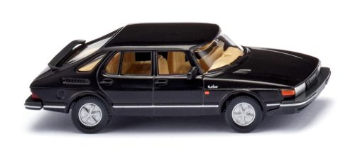 Wiking 021502 Saab 900 Turbo - fekete (H0)