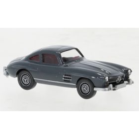 Wiking 023002 Mercedes-Benz 300 SL, szürke (H0)