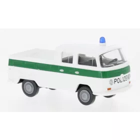   Wiking 031405 Volkswagen T2 Doppelkabine 1967, Bereitschaftspolizei (H0)