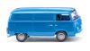 Wiking 031801 Volkswagen Transporter T2b, dobozos, 1967 - kék (H0)