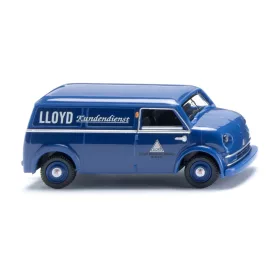   Wiking 033602 Lloyd LT 500 dobozos furgon - Lloyd Kundendienst (H0)
