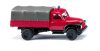 Wiking 034505 Hanomag L28 ponyvás túzoltó teherautó - Feuerwehr (H0)