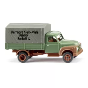   Wiking 034506 Hanomag L28 ponyvás teherautó - Spedition Klein-Wiele (H0)