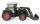 Wiking 036312 Claas Arion 640 traktor, homlokrakodóval, 150, fekete (H0)
