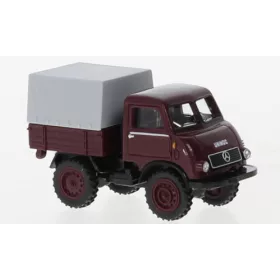 Wiking 036805 Mercedes Unimog U402, bordó, 1953 (H0)