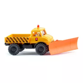 Wiking 037110 Mercedes Unimog U 406, hótolóval - PTT (H0)