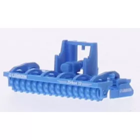 Wiking 037810 Lemken Zirkon 12 borona, kék (H0)