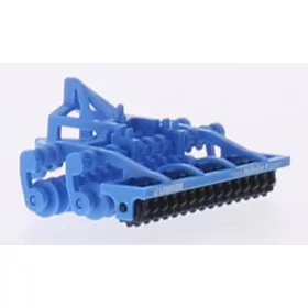 Wiking 037820 Lemken Heliodor 9 borona, kék (H0)