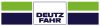 Wiking 038603 Deutz-Fahr DX 4.70 traktor, hátsó markolókanállal - kommunálsárga (H0)