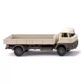   Wiking 041703 Henschel HS 14/16 platós teherautó - gyöngyfehér/szürke (H0)