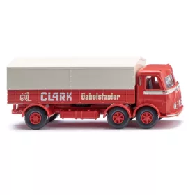   Wiking 042906 Mercedes-Benz LP 333 ponyvás teherautó 1958, Clark (H0)