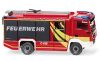 Wiking 061259 MAN TGM Euro 6 Rosenbauer AT LF tűzoltóautó - Feuerwehr (H0)