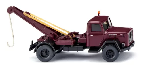 Wiking 063105 Magirus autómentő - bordó (H0)
