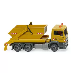   Wiking 067907 MAN TGS Euro 6c sitt-konténerszállító teherautó, Leonhard Weiss (H0)