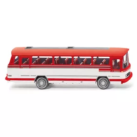   Wiking 070902 Mercedes-Benz O 302 autóbusz, közlekedésvörös (H0)