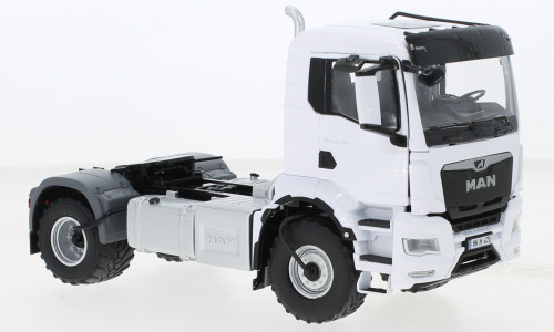 Wiking 077652 MAN TGS 18.510 4x4 BL nyergesvontató, fehér (1:32)