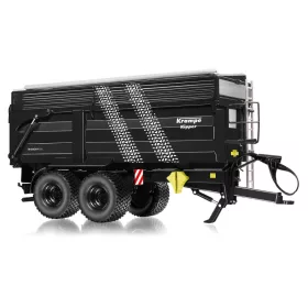   Wiking 077874 Krampe Big Body 650 mezőgazdasági billencs pótkocsi - gumicsíkokkal (1:32)