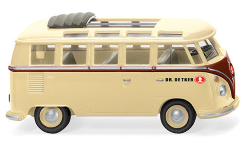 Wiking 079723 Volkswagen Transporter T1 Sambabus, Dr. Oetker (H0)