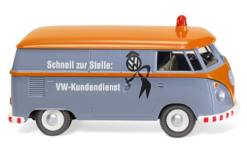 Wiking 079727 Volkswagen Transporter T1, dobozos 1963, VW Kundendienst (H0)