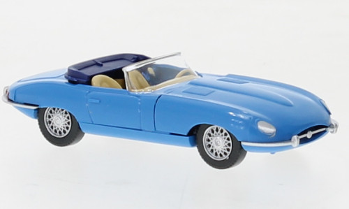 Wiking 081707 Jaguar E-Type Roadster, 1961, kék (H0)