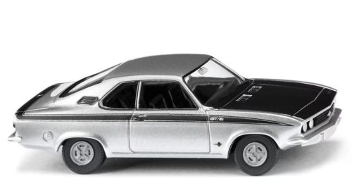 Wiking 082712 Opel Manta A GT/E, metál színben - ezüst (H0)