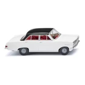 Wiking 084706 Opel Rekord A - fehér, fekete tetővel (H0)