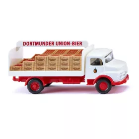   Wiking 084804 Mercedes-Benz italszállító teherautó - Dortmunder Union (H0)