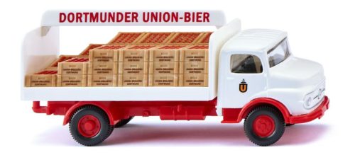 Wiking 084804 Mercedes-Benz italszállító teherautó - Dortmunder Union (H0)