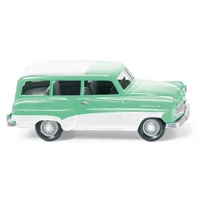 Wiking 085006 Opel Rekord Caravan 1956 - mentazöld (H0)