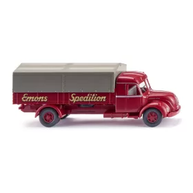   Wiking 085509 Magirus S 7500 ponyvás teherautó - Spedition Emons (H0)