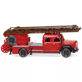   Wiking 086233 Magirus DL 25h 1962, létrás tűzoltóautó - Feuerwehr (H0)