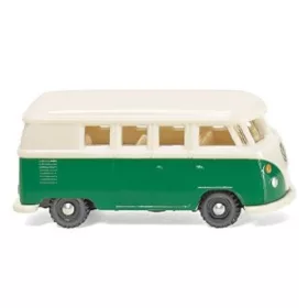 Wiking 093204 Volkswagen Transporter T1 Bus zöld/bézs (N)